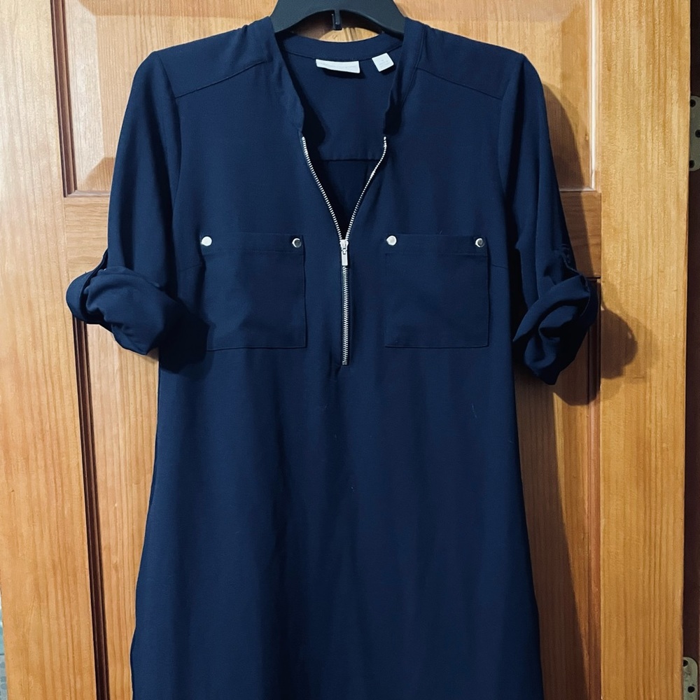 Navy Blue Dress- New York and Company